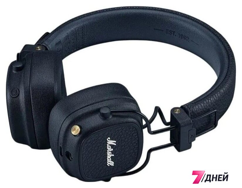 Наушники Marshall Major V (темно-синий) - Изображение №4 — Интернет-магазин 7 дней