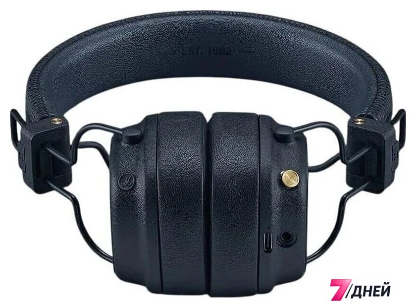Наушники Marshall Major V (темно-синий) - Изображение №2 — Интернет-магазин 7 дней