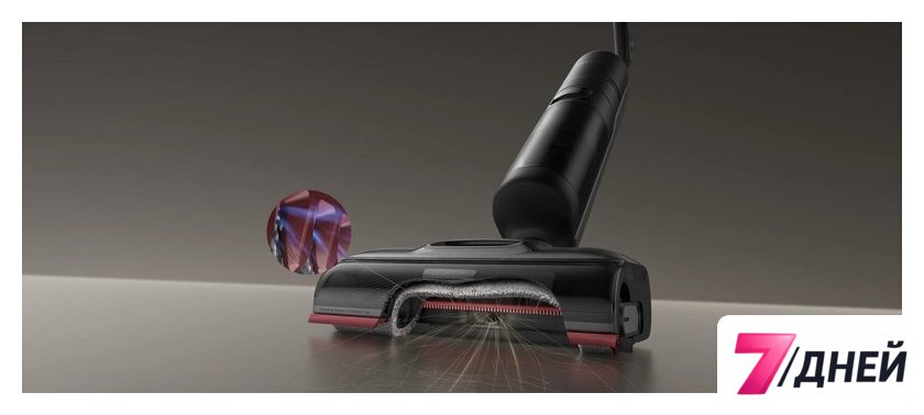 Вертикальный моющий пылесос Dreame H15 Pro Wet and Dry Vacuum Cleaner HHR46A (евровилка) - Изображение №8 — Интернет-магазин 7 дней