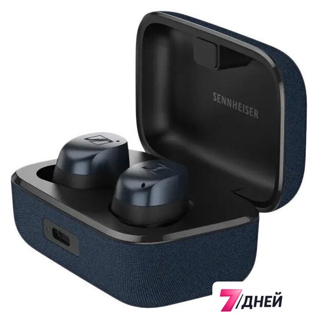 Наушники Sennheiser Momentum True Wireless 4 (синий) - Изображение №1 — Интернет-магазин 7 дней