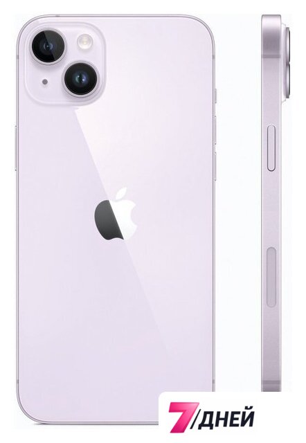 Телефон Apple iPhone 14 Plus eSIM 256GB (фиолетовый) - Изображение №3 — Интернет-магазин 7 дней
