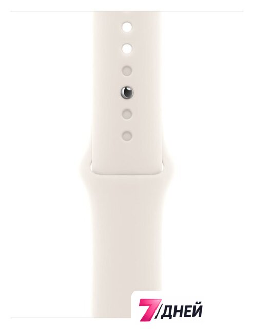 Умные часы Apple Watch SE 3 40 мм (алюминиевый корпус, звездный свет/звездный свет, спортивный силиконовый ремешок S/M) - Изображение №3 — Интернет-магазин 7 дней