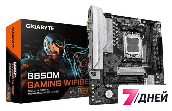 Материнская плата Gigabyte B650M Gaming WiFi6E (rev. 1.4) - Изображение №4 — Интернет-магазин 7 дней