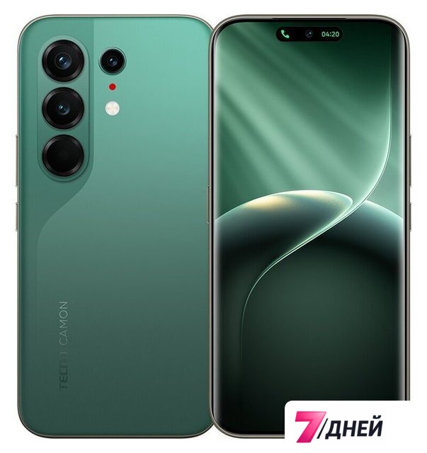 Телефон Tecno Camon 50 Ultra CN7c 12GB/256GB (зеленый) - Изображение №1 — Интернет-магазин 7 дней