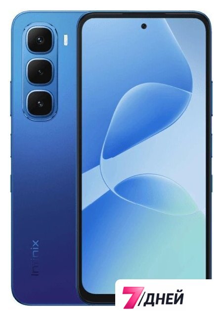 Телефон Infinix Hot 60i X6728 4GB/128GB (синий) - Изображение №1 — Интернет-магазин 7 дней