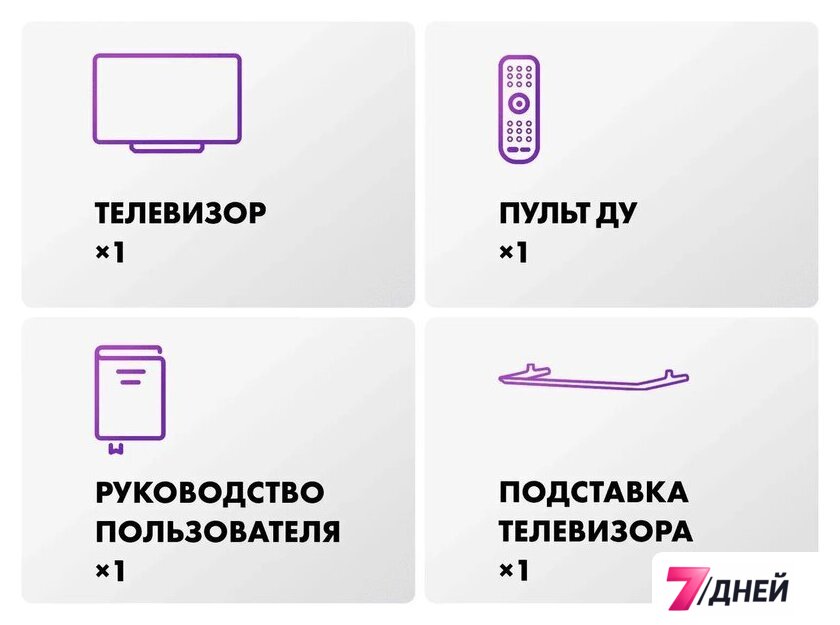 MiniLED телевизор Haier 55 MiniLED M4 - Изображение №6 — Интернет-магазин 7 дней