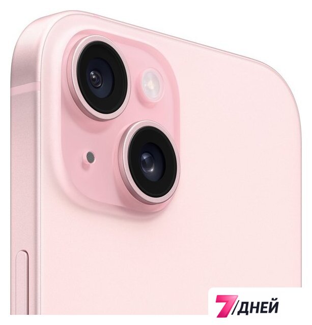Телефон Apple iPhone 15 128GB (розовый) - Изображение №3 — Интернет-магазин 7 дней