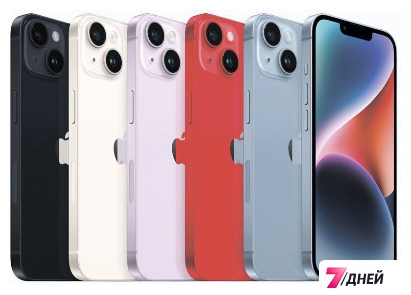 Телефон Apple iPhone 14 Plus eSIM 128GB (PRODUCT)RED - Изображение №4 — Интернет-магазин 7 дней