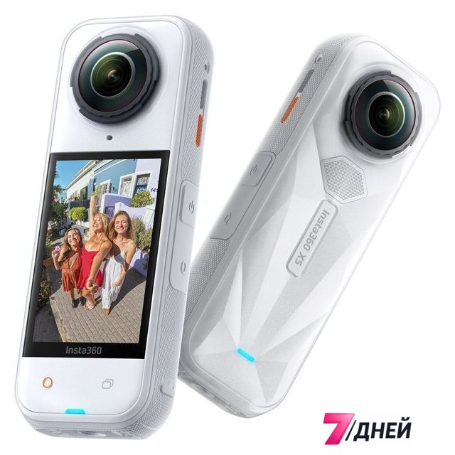 Экшен-камера Insta360 X5 Limited Edition (белый) - Изображение №5 — Интернет-магазин 7 дней