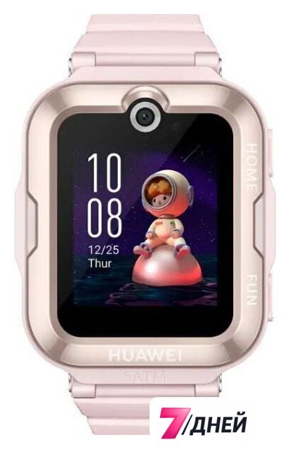 Детские умные часы Huawei Watch Kids 4 Pro (розовый) - Изображение №2 — Интернет-магазин 7 дней