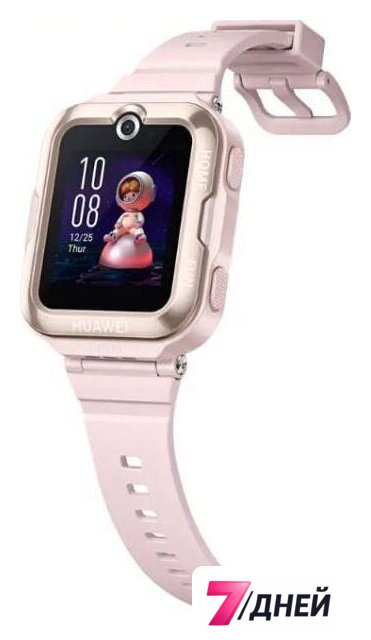 Детские умные часы Huawei Watch Kids 4 Pro (розовый) - Изображение №4 — Интернет-магазин 7 дней