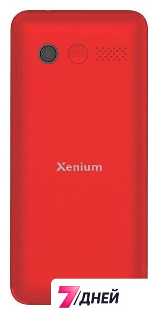 Кнопочный телефон Xenium X700 (красный) - Изображение №4 — Интернет-магазин 7 дней