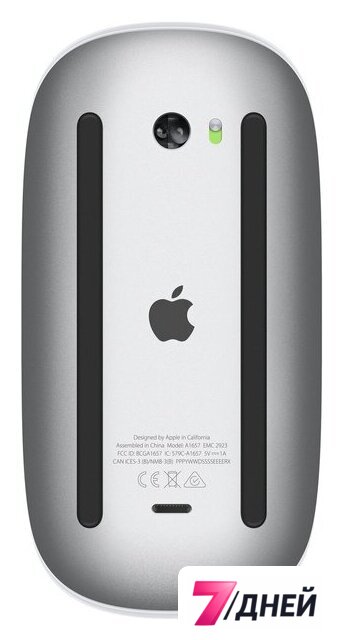 Мышь Apple Magic Mouse 3 (белый) - Изображение №4 — Интернет-магазин 7 дней