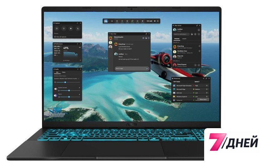 Ноутбук ASUS Vivobook Pro 16 V3607VM270-0EAKXB8X20 - Изображение №1 — Интернет-магазин 7 дней