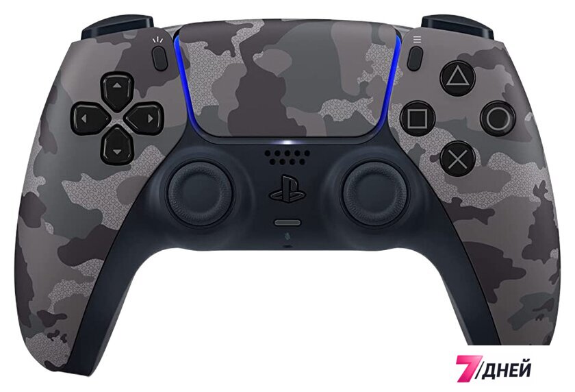 Геймпад Sony DualSense (серый камуфляж) - Изображение №1 — Интернет-магазин 7 дней