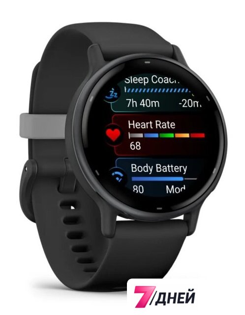 Умные часы Garmin Vivoactive 5 (черный) - Изображение №3 — Интернет-магазин 7 дней
