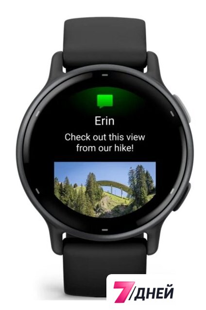 Умные часы Garmin Vivoactive 5 (черный) - Изображение №2 — Интернет-магазин 7 дней