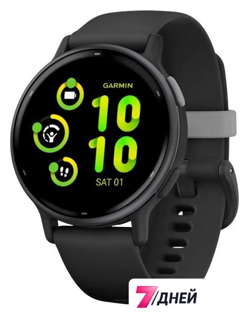 Умные часы Garmin Vivoactive 5 (черный) - Изображение №1 — Интернет-магазин 7 дней