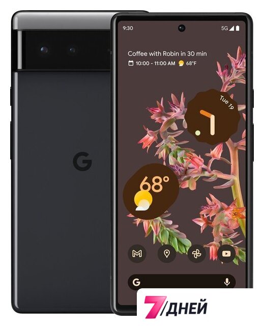 Телефон Google Pixel 6 8GB/128GB (черный) - Изображение №1 — Интернет-магазин 7 дней
