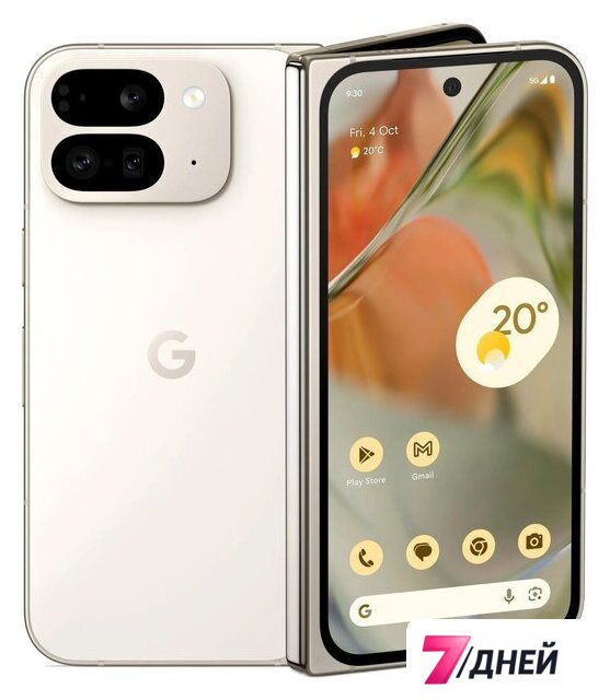 Телефон Google Pixel 9 Pro Fold 16GB/256GB (фарфор) - Изображение №1 — Интернет-магазин 7 дней