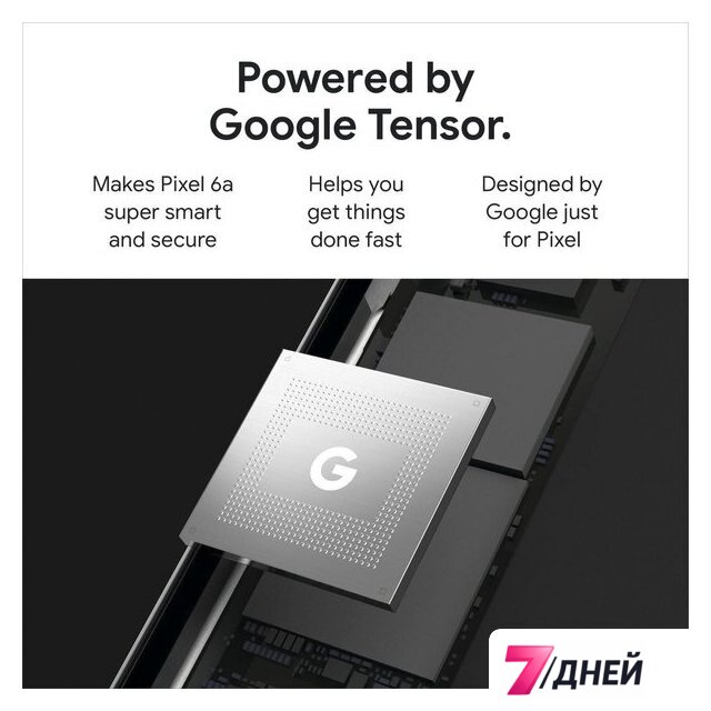 Телефон Google Pixel 6a 6GB/128GB (шалфей) - Изображение №5 — Интернет-магазин 7 дней