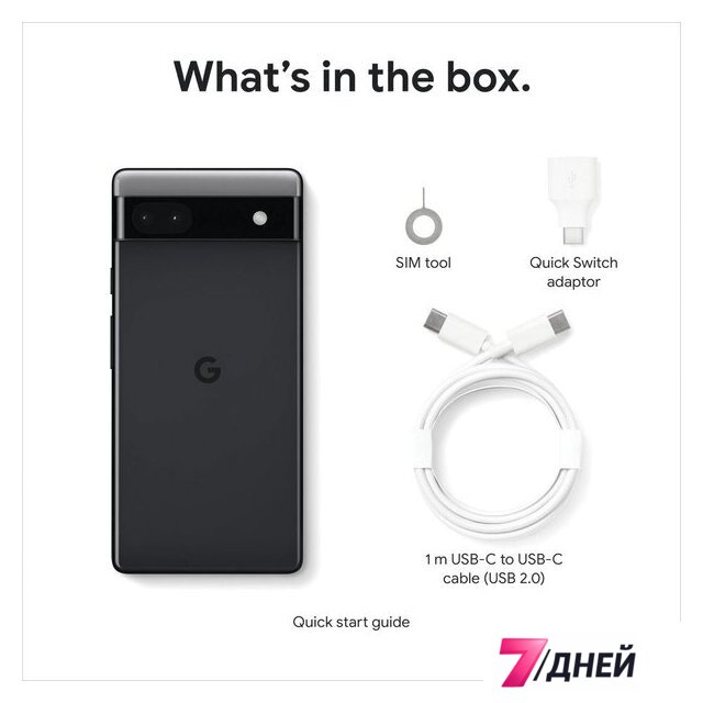Телефон Google Pixel 6a 6GB/128GB (мел) - Изображение №11 — Интернет-магазин 7 дней