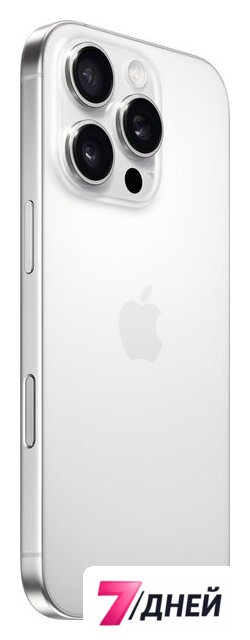 Телефон Apple iPhone 16 Pro Dual SIM 128GB (белый титан) - Изображение №4 — Интернет-магазин 7 дней