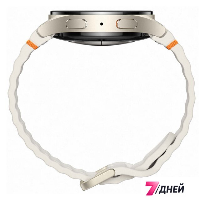Умные часы Samsung Galaxy Watch7 40 мм (белое золото) - Изображение №5 — Интернет-магазин 7 дней