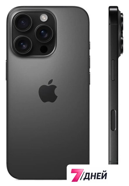 Телефон Apple iPhone 16 Pro Dual SIM 128GB (черный титан) - Изображение №2 — Интернет-магазин 7 дней