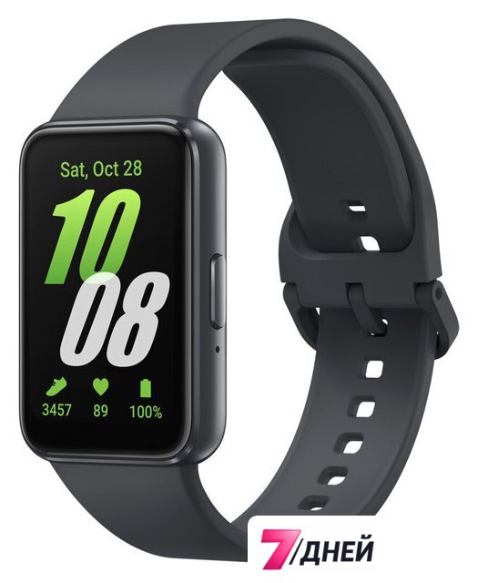 Фитнес-браслет Samsung Galaxy Fit3 (графит) - Изображение №1 — Интернет-магазин 7 дней
