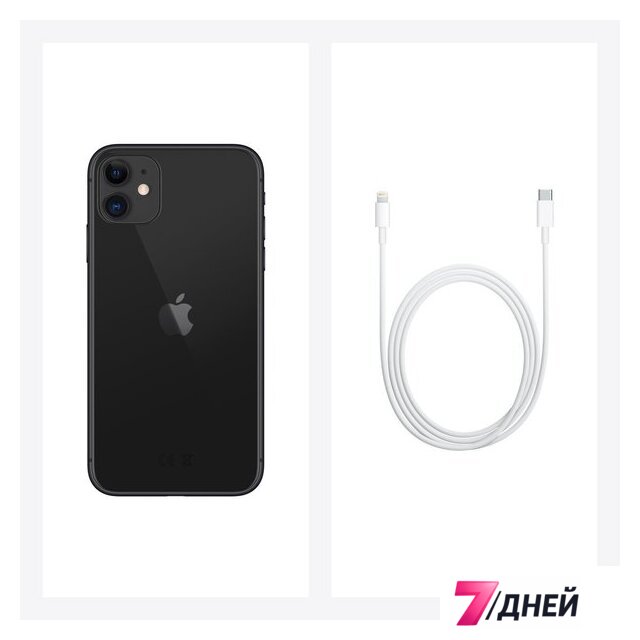 Телефон Apple iPhone 11 64GB (черный) - Изображение №8 — Интернет-магазин 7 дней
