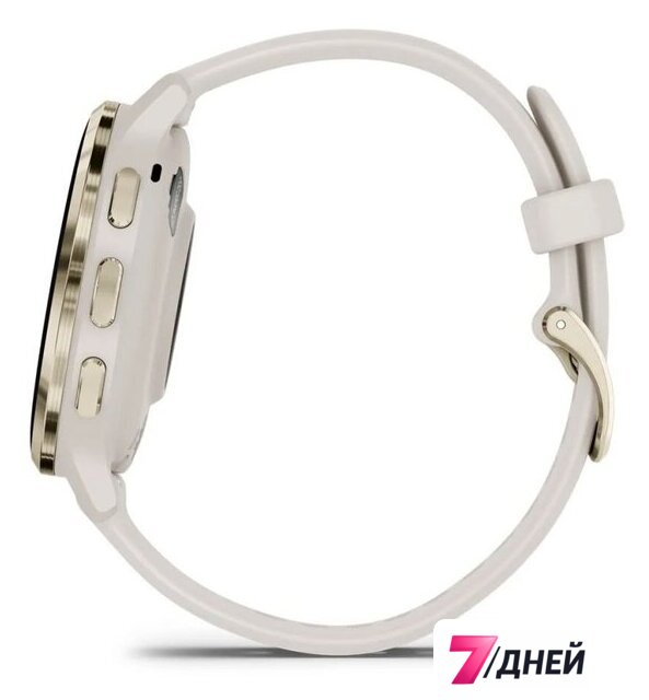 Умные часы Garmin Venu 3S (слоновая кость, с силиконовым ремешком) - Изображение №4 — Интернет-магазин 7 дней