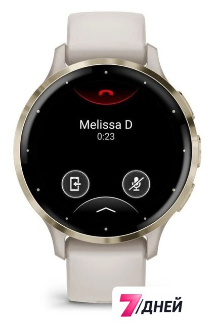 Умные часы Garmin Venu 3S (слоновая кость, с силиконовым ремешком) - Изображение №8 — Интернет-магазин 7 дней