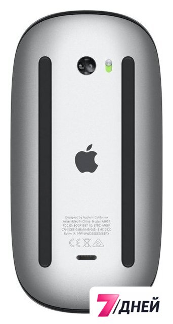 Мышь Apple Magic Mouse 3 (черный) - Изображение №3 — Интернет-магазин 7 дней