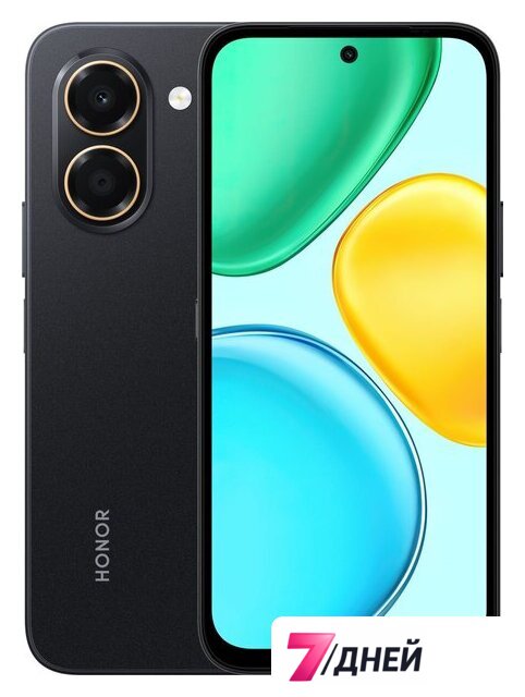 Телефон HONOR X7e LAB-LX2 6GB/256GB международная версия (черный) - Изображение №1 — Интернет-магазин 7 дней