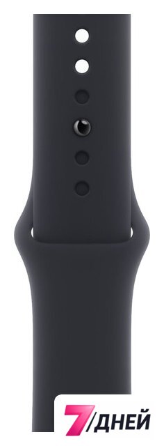 Умные часы Apple Watch Series 9 41 мм (алюминиевый корпус, полуночный/полуночный, спортивный силиконовый ремешок S/M) - Изображение №3 — Интернет-магазин 7 дней