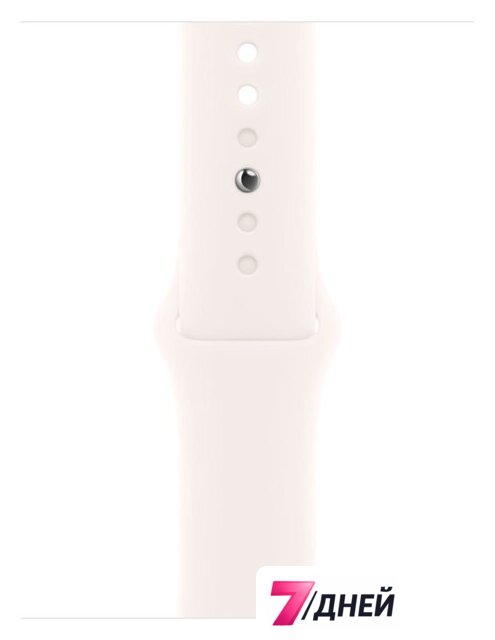 Умные часы Apple Watch Series 11 42 мм (алюминиевый корпус, розовое золото/легкие румяна, спортивный силиконовый ремешок M/L) - Изображение №3 — Интернет-магазин 7 дней