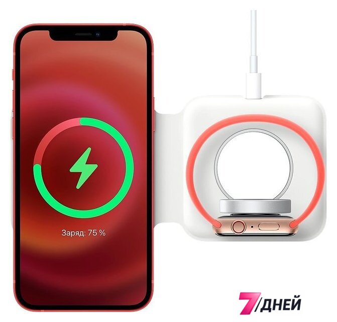 Беспроводное зарядное Apple MagSafe Duo Charger - Изображение №5 — Интернет-магазин 7 дней