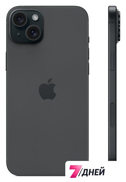 Телефон Apple iPhone 15 Plus 256GB (черный) - Изображение №2 — Интернет-магазин 7 дней