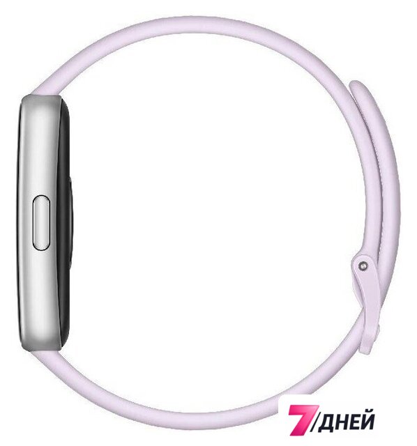 Фитнес-браслет Huawei Band 11 (серебристый полимерный корпус, с сиреневым силиконовым ремешком, международная версия) - Изображение №3 — Интернет-магазин 7 дней