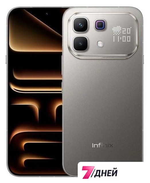 Телефон Infinix Note 60 Pro X6878 8GB/256GB (туманный титановый) - Изображение №1 — Интернет-магазин 7 дней