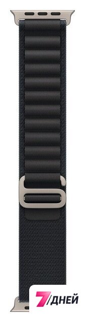 Умные часы Apple Watch Ultra 3 LTE 49 мм (титановый корпус, природный/черный, текстильный ремешок размера M) - Изображение №3 — Интернет-магазин 7 дней