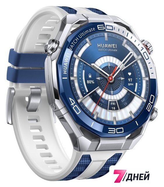 Умные часы Huawei Watch Ultimate 2 (синий) - Изображение №2 — Интернет-магазин 7 дней