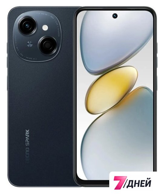 Телефон Tecno Spark Go 1 3GB/64GB (черный) - Изображение №1 — Интернет-магазин 7 дней