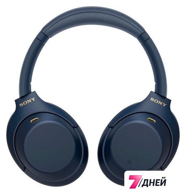 Наушники Sony WH-1000XM4 (синий) - Изображение №3 — Интернет-магазин 7 дней