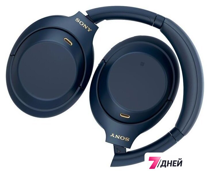 Наушники Sony WH-1000XM4 (синий) - Изображение №7 — Интернет-магазин 7 дней
