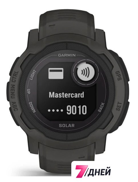 Умные часы Garmin Instinct 2 Solar (черный) - Изображение №6 — Интернет-магазин 7 дней