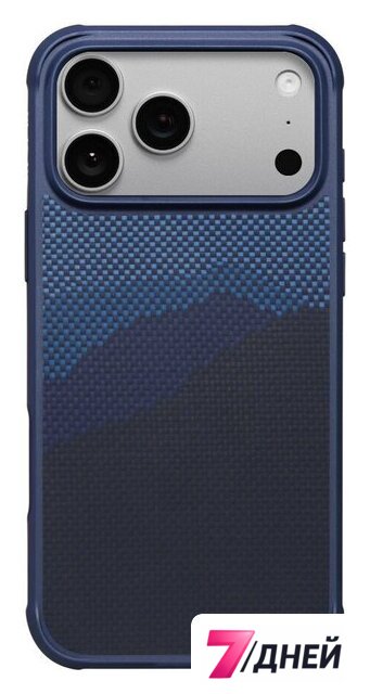Чехол для телефона Pitaka Aramid ProGuard для iPhone 17 Pro Max (OVER THE HORIZON) - Изображение №1 — Интернет-магазин 7 дней