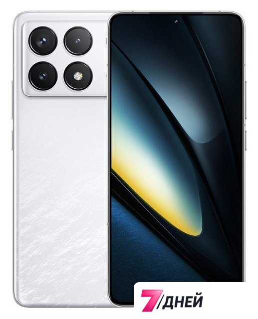 Телефон POCO F6 Pro 12GB/512GB с NFC международная версия (белый) - Изображение №1 — Интернет-магазин 7 дней