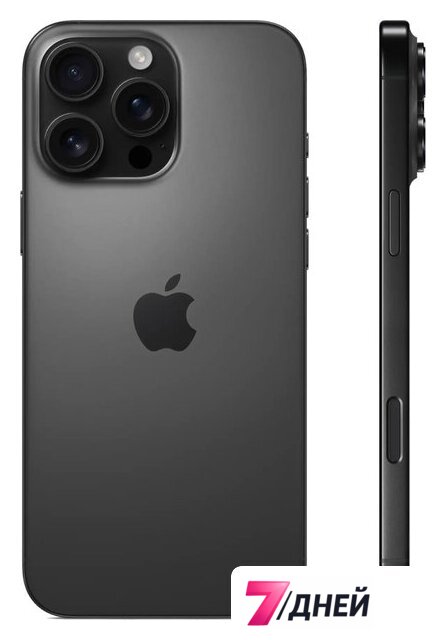 Телефон Apple iPhone 16 Pro Max 256GB (черный титан) - Изображение №2 — Интернет-магазин 7 дней